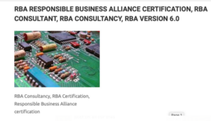 Read more about the article RBA RESPONSIBLE BUSINESS ALLIANCE CERTIFICATION