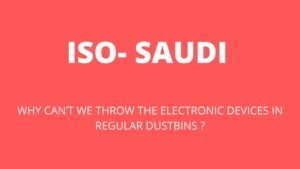 Read more about the article WHY CAN’T WE THROW THE ELECTRONIC DEVICES IN REGULAR DUSTBINS ?